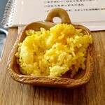 &スリランカTOKYO - 追加で一口サービスごはん