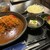 とんかつ 酒菜 くら - その他写真:カツカレー定食全景