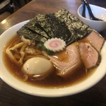 麺屋 真心 - 特製醤油ラーメン（大盛）1,200+100円