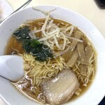 Nozawa ya - セットの「ラーメン」。優しく奥深いあとを引くスープ。