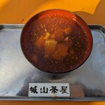 Shiroyama Chaya - なめこ汁300円
