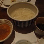 らんたん亭 - 細いおうどんを二種類のつけ出汁で。