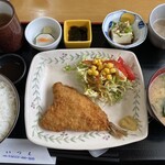 いつも - 料理写真:アジフライ定食850円