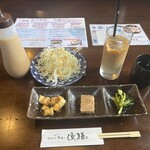 とんかつ 串揚げ 優膳 - 