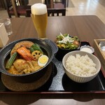 道産子ぷりん - スープカレーのビールセット