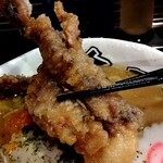 有頂天 EVOLUTION - 「げそ天」リフト⤴️ボリュームあり過ぎ(≧∇≦)b重たいです(^o^;)(笑)