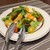 Mallorca - 料理写真:蒸し鶏と季節の野菜サラダ