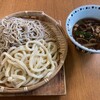 利久庵 - 鴨汁うどん二色盛り