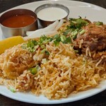 南インド料理店 ボーディセナ - チキンビリヤニ