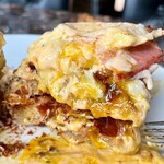 Panel Cafe - エッグベネディクトクロッフル