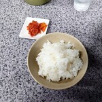 ラー麺マン - ライス