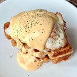 Panel Cafe - エッグベネディクトクロッフル