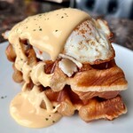 Panel Cafe 刈谷店 - エッグベネディクトクロッフル