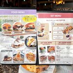 Panel Cafe - メニュー表