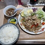 南ばん亭 - 焼肉定食 ¥980