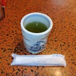 Aikawa ya - お茶とお手拭き