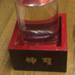 Shomin - 清酒（３００円）。