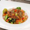 ベーカリーレストランサンマルク - 料理写真:的鯛のムニエル　春野菜とガーリックトマトソース