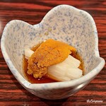 Toono Monogatari - 生海胆と山芋の千切り
