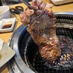 Yakiniku Kingu - 今回は大きめなカットのお肉ばかり