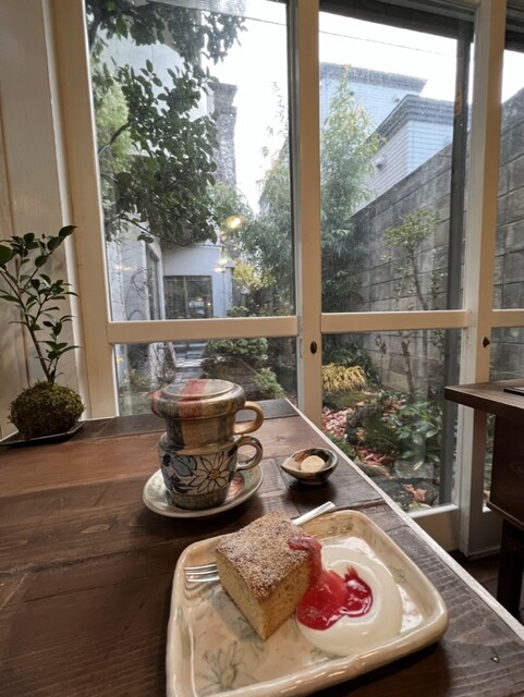 昭和9年築の旧梅津商店の中にある隠れ家カフェ♪　十字街の散策ついでに♪ : 箱庭カフェの写真
