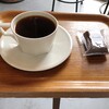 Counterpart Coffee Gallery - エチオピアグジアナソラ900円　フィナンシェ:ざらめチョコ350円