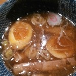 頑者 新横浜ラーメン博物館店 - つけめん(つけ汁) 900円