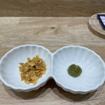 Raxamen Yukari - ガーリックチップ＆柚子胡椒