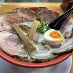 243049017 - 濁トロ塩チャーシューメン　麺大盛