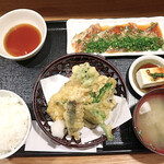 海鮮屋はじめの一歩 - 海鮮漬け（天ぷら）定食