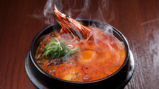 Homma Chiniku Kurabu Tambee - 自家製韓国料理『海鮮純豆腐』