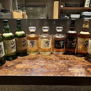 premiumJapanesewhiskyを楽しめます。