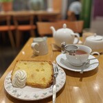 Tea House TAKANO - シトラスシフォンケーキとウパセントジェームス