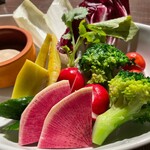 "Petite" Bagna Cauda with Fresh Vegetables