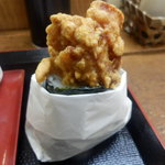 おにぎり家さん - ザンギおにぎり　１５０円