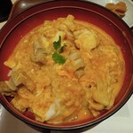鶏 三和 - 名古屋コーチン親子丼