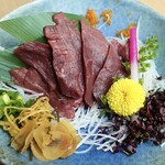 Horse short ribs/horse sashimi no Hatsu/horse namero each