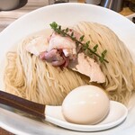 つくばらーめん 鬼者語 - つけ麺の麺は“多加水麺“