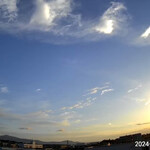 焼きもの家 慶 - 今日は夜明けから一日中目まぐるしく入れ替わる素敵な空のサンプラーのようだった