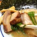 らあめん渋英 - 元祖東京とんこつ つけめん　　※麺大盛り