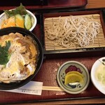 そば処 清の家 - かつ丼セット