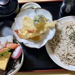 時金食堂 - 海鮮丼・天麩羅・そばセット