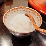 なかむら - 天つゆの大根おろし