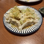 大衆食堂 てんぐ大ホール - 水餃子ゴマポン酢