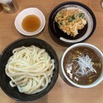 Konaya - カレーつけ汁うどんとかき揚げ天