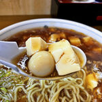 トーフラーメン 幸楊 - お豆腐は絹ごし豆腐でプルンプルン♪