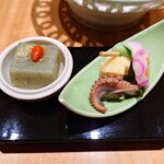 Kanazawa Tamazushi - 玉寿司コースつきだし