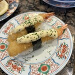 回転すし北海道 - エビフライ