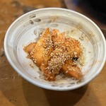 しみず - 白菜の芯キムチもうまうま