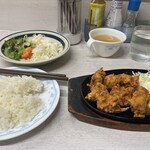 Kicchin Okada - 唐揚げ定食600円！